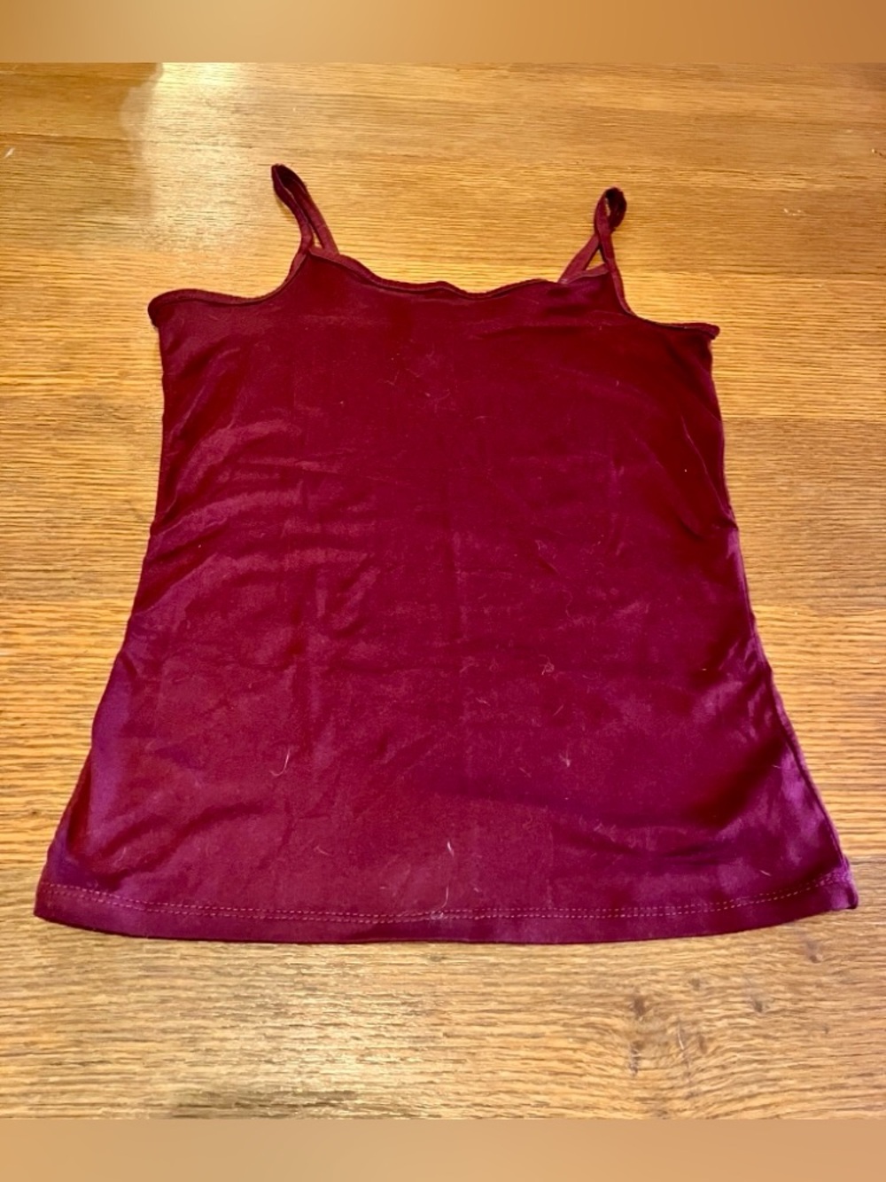 Maroon Tank Top